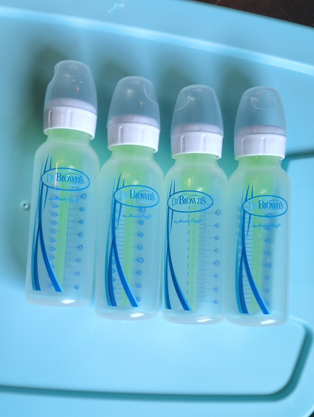 Set of 4 Dr Browns 8oz bottles